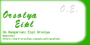 orsolya eipl business card